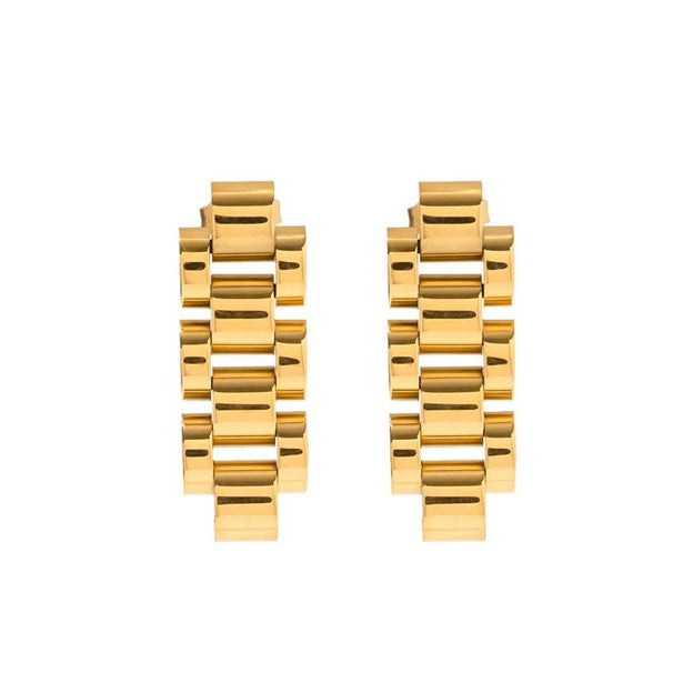 Watch Link Earrings Aubrey Adele