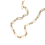 Paperclip and Circle Long Chain