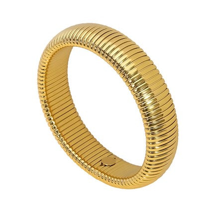 Coil Bracelet Gold 12mm