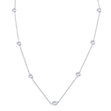 Diamond (Simulated) Bezel Silver