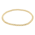 3mm Bead Bracelet-Gold