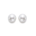 6mm Natural Pearl Studs