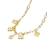 Quatrefoil Charm Necklace