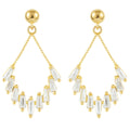 Art Deco Shimmer Earrings