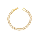 Baguette Bling Tennis Bracelet