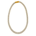 Baguette Tennis Necklace