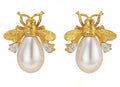 Bee Pearl Earrings