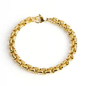 Big Box Bracelet Gold