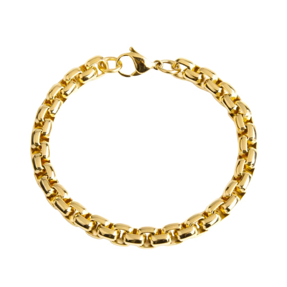 Big Box Bracelet Gold - Large