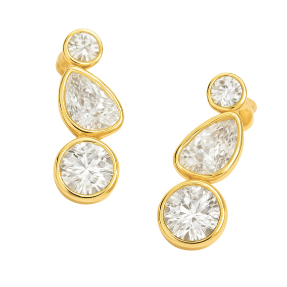 Big Shimmer Studs