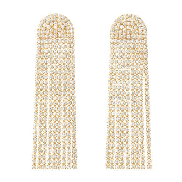 Bling Fringe Earrings