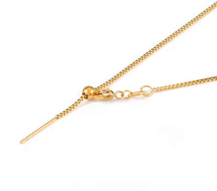 G1-  Necklace Box Chain Gold