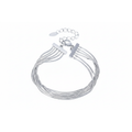 Cascading Snake Chain Bracelet Silver