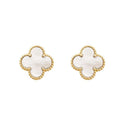 Quatrefoil Stud