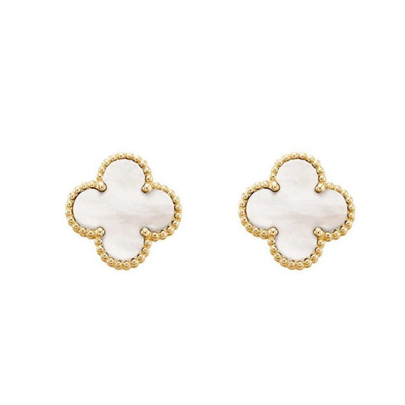 Quatrefoil Stud