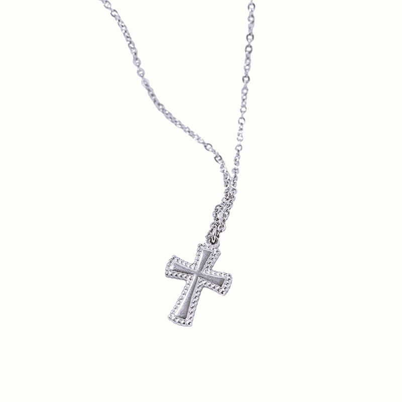Cross with Bead Edge