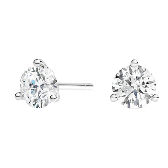 Diamond (Simulated) Studs - 4 Carat TW