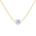 Drilled Single Simulated Diamond