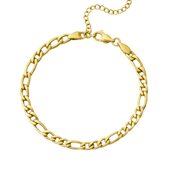 Figaro Bracelet Gold