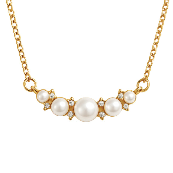 Five Pearls with Sparkle