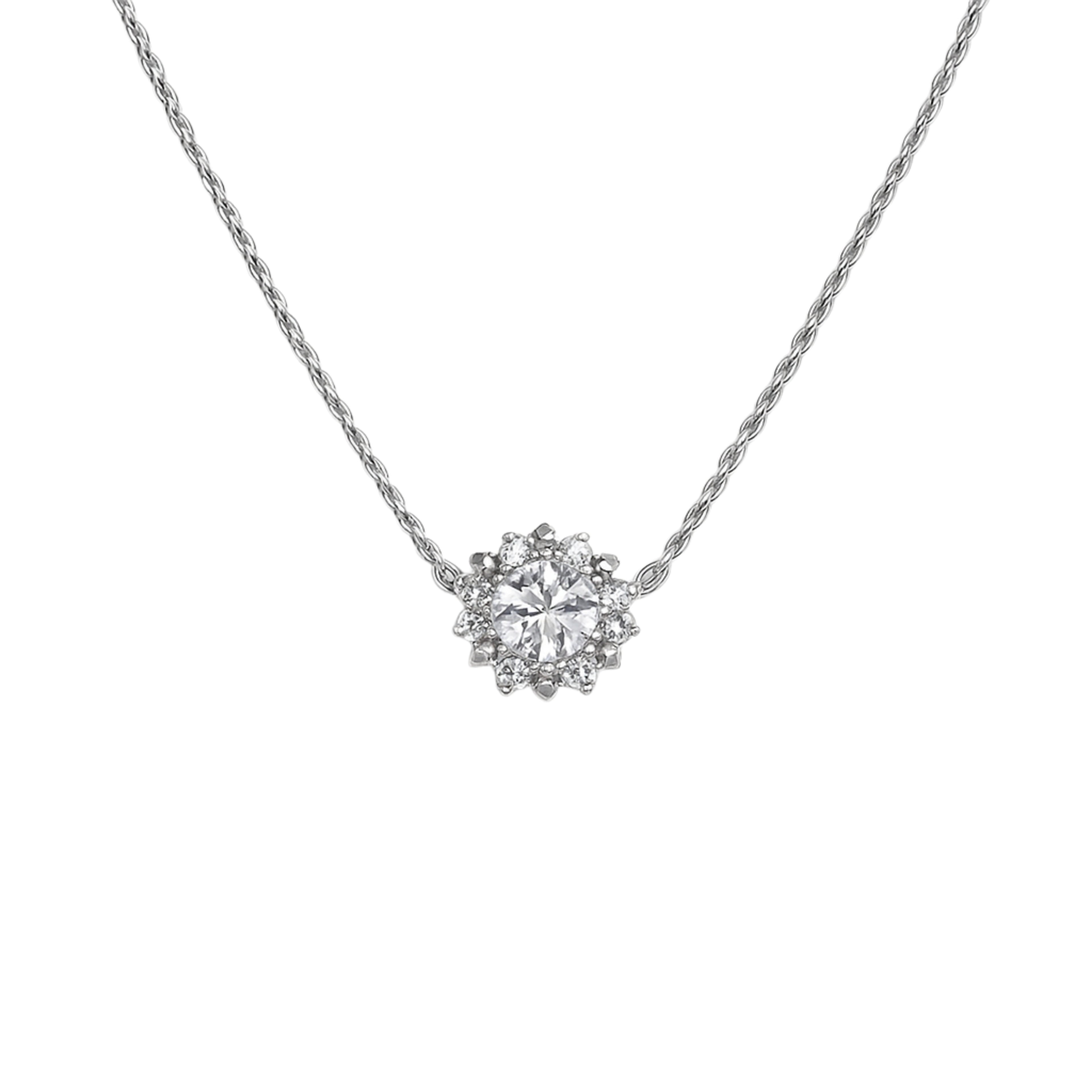 Flower Cluster Necklace