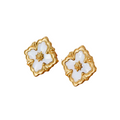 French Cross Ivory Stud