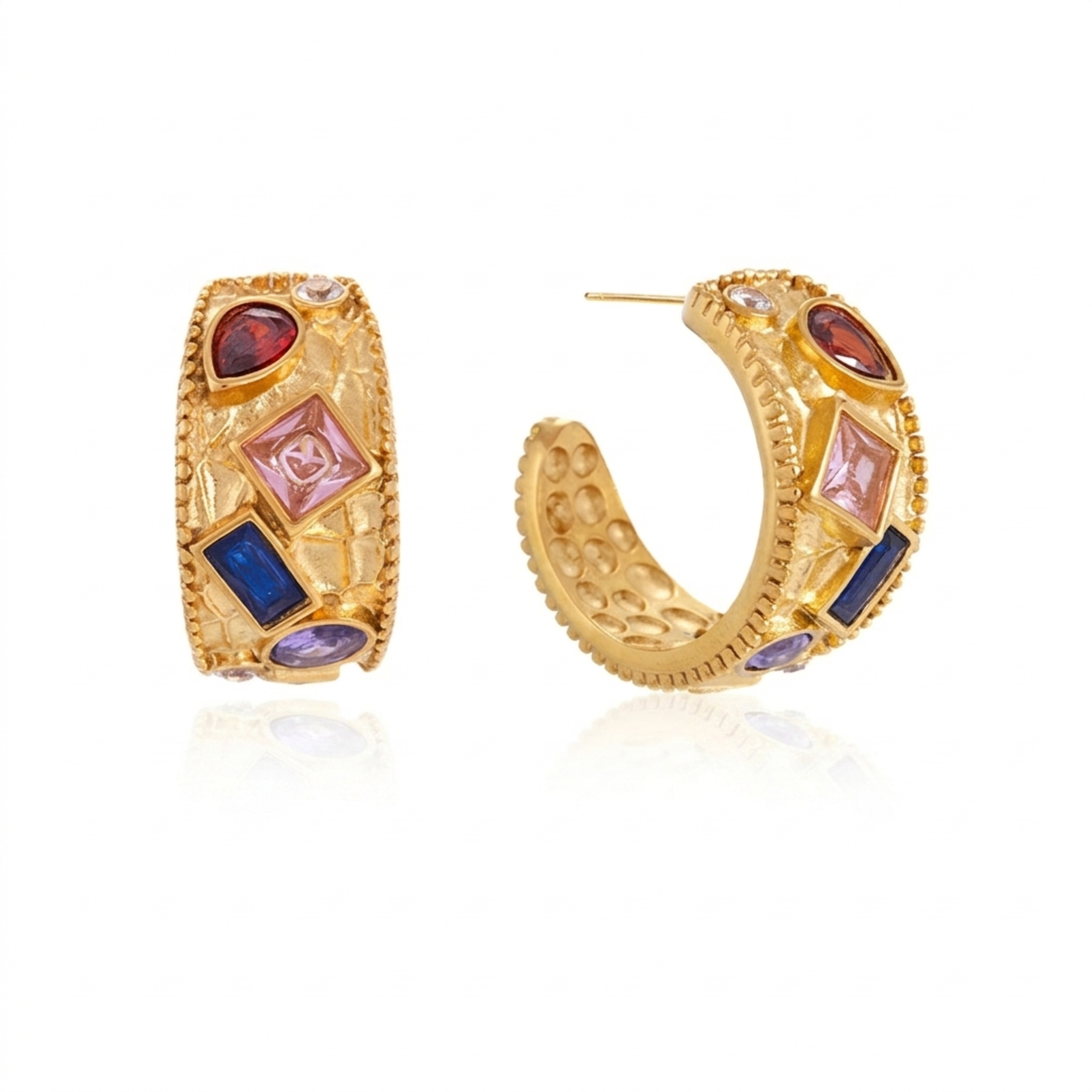 Colorful Variety Shape Earrings
