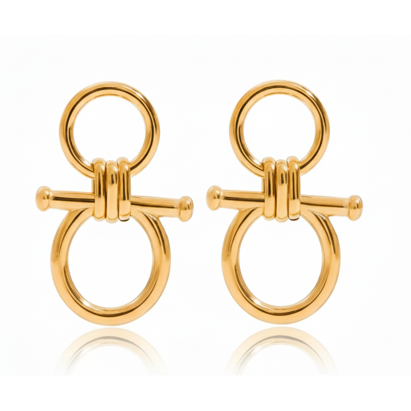 Equestrian Bit Earrings