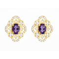 Victorian Amethyst Earrings