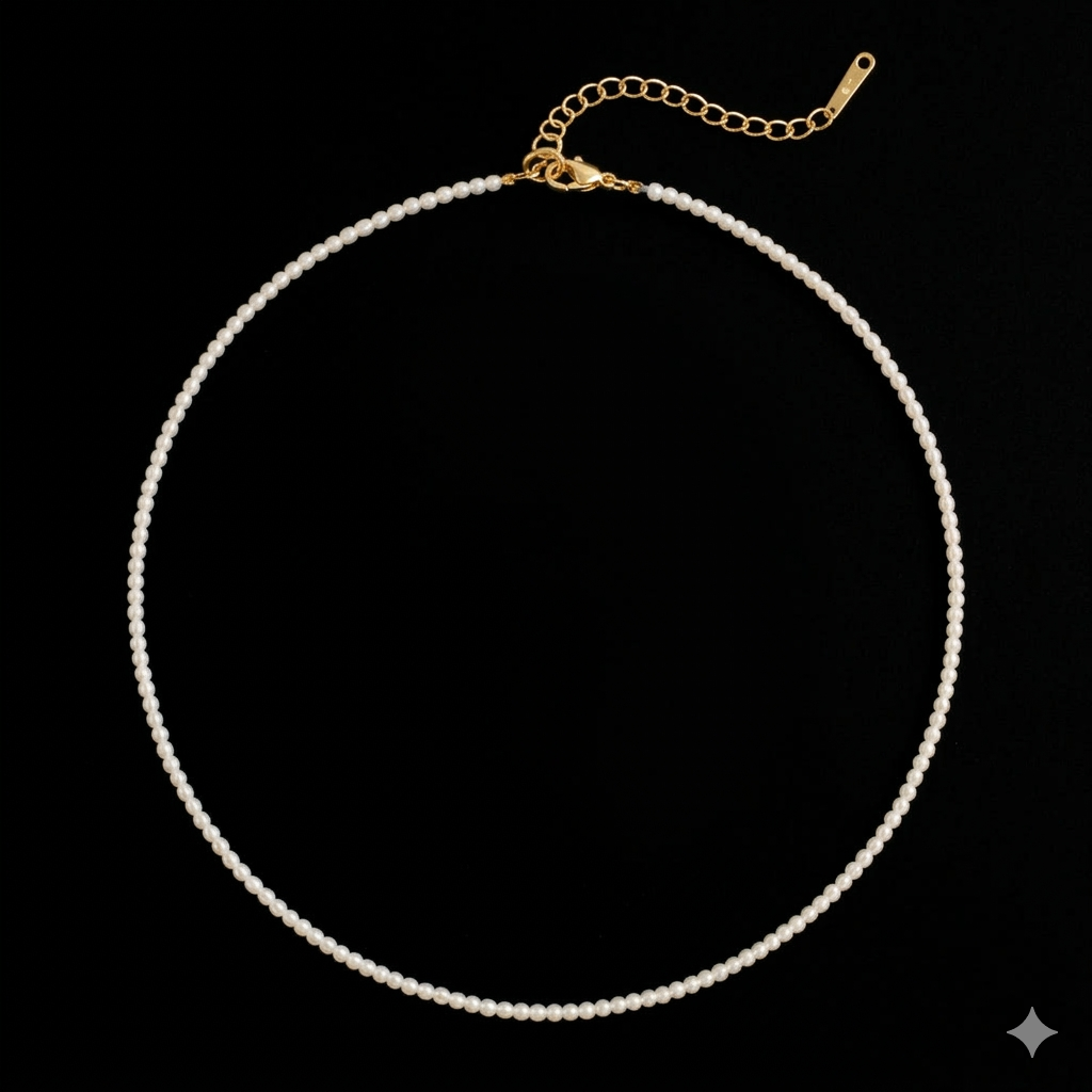 Pearl Necklace - 4.5mm Synthetic