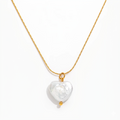 Pearl Heart Necklace