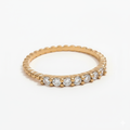 Beaded Clear Band