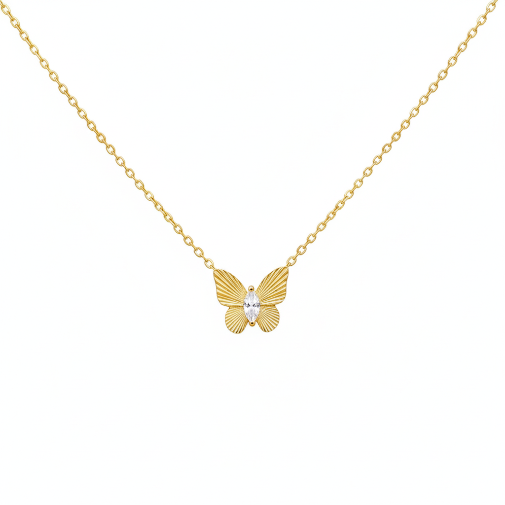 Marquise Butterfly Necklace