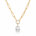 Luxe Oval Drop