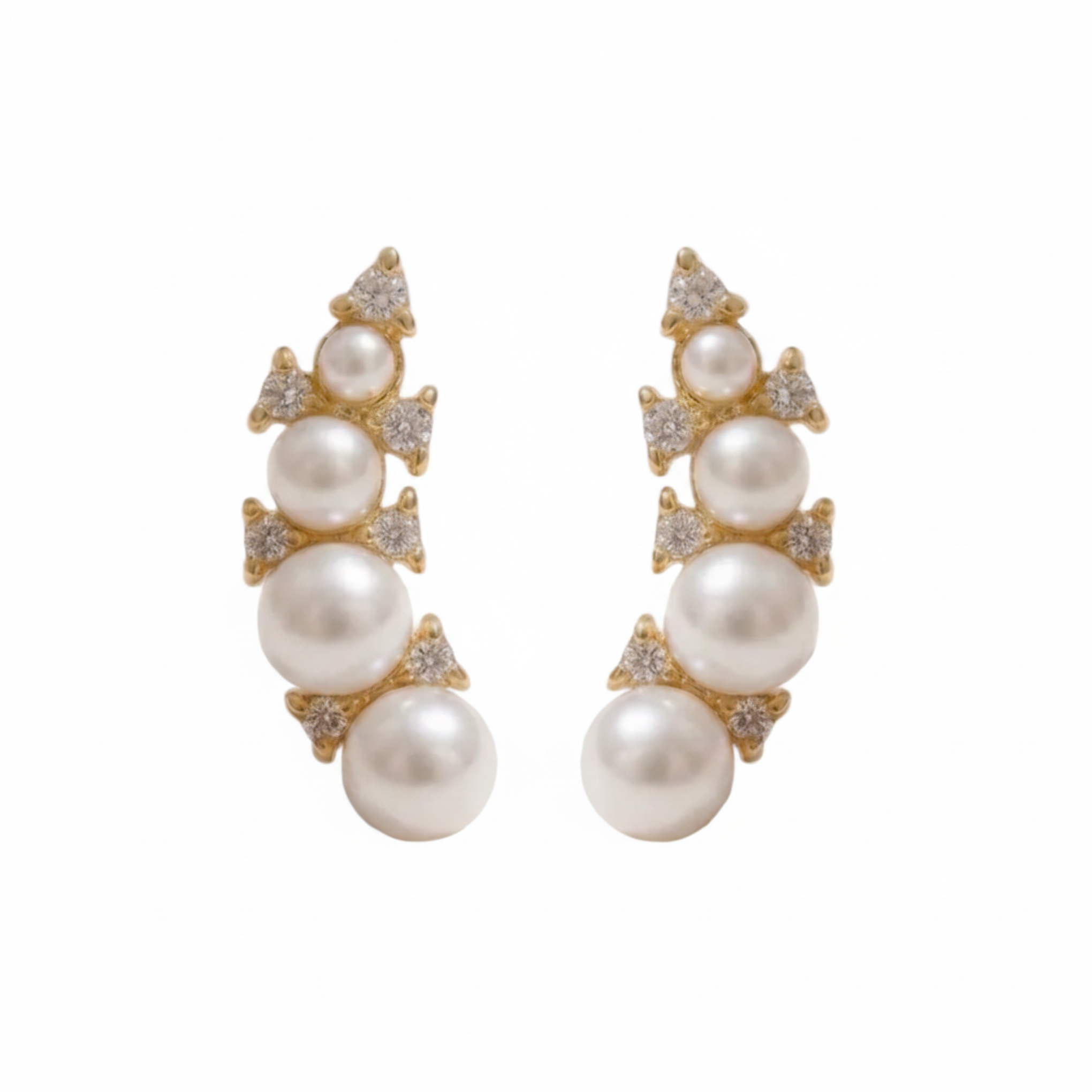 Pearl Climber Earrings