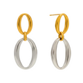 Metropolitan Mixed Metal Earrings