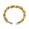 Glossy Two Tone Bracelet