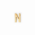 gold letter N charm