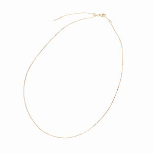 Gold chain necklace