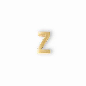 gold letter Z charm