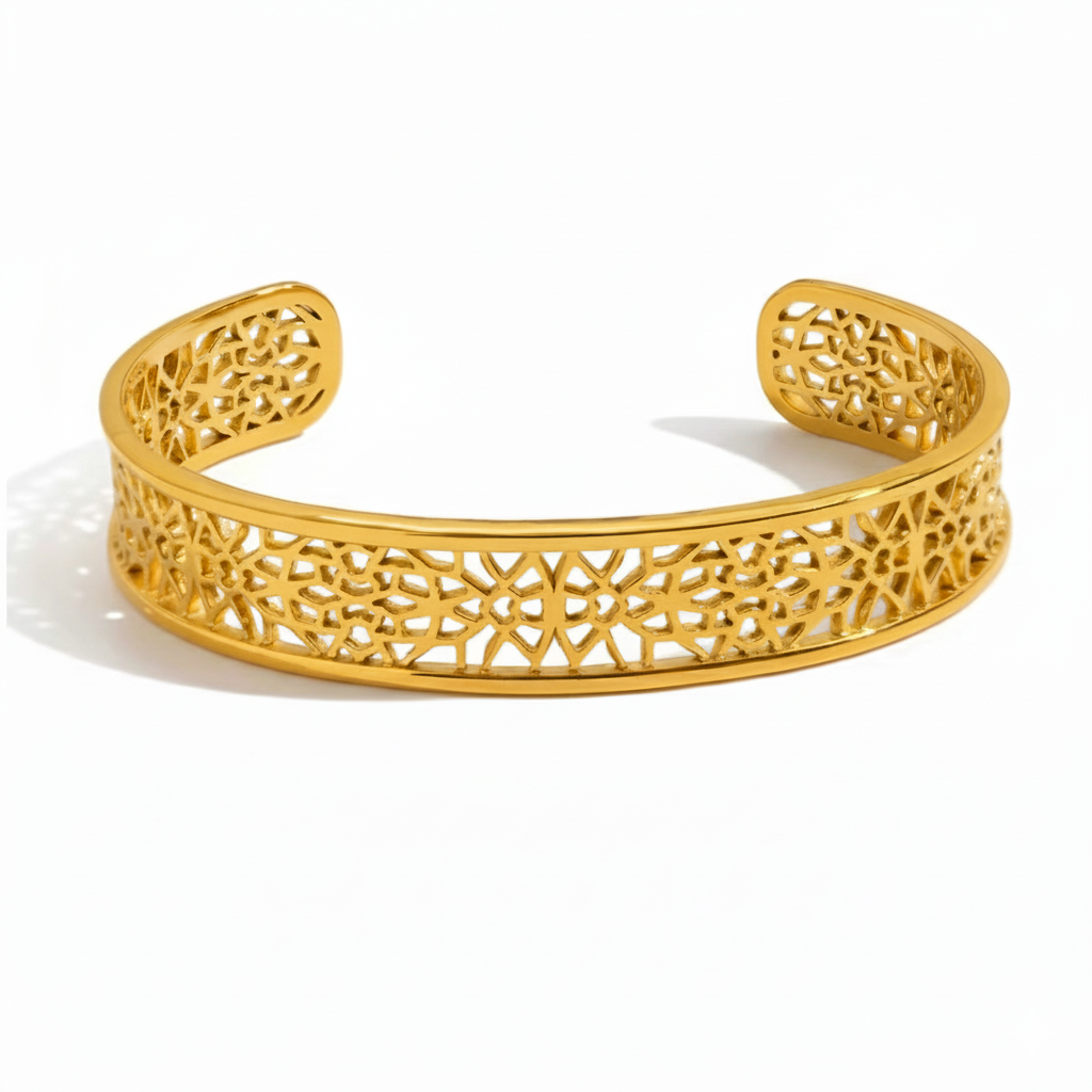 Golden Lace Cuff