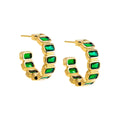 Emerald Allure Earring