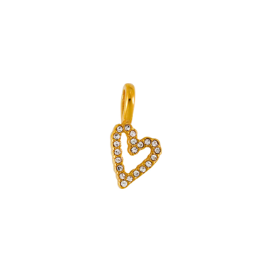 Dazzled Heart Charm