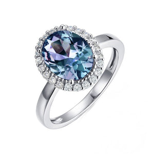 Oval Alexandrite Ring