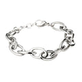 Marquis Link Bracelet Silver