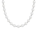 Pearl and Silver Bead Necklace