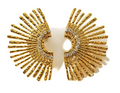 Radiant Fan Earrings