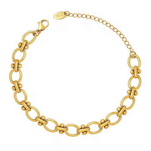 Regal Link Gold Bracelet