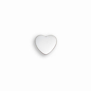 SIlver heart charm