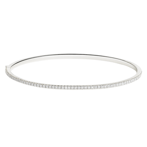 Sparkle Bangle Silver